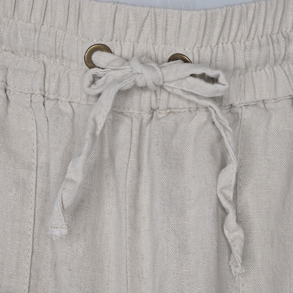 ZENANA Women's 5" Linen Khaki Summer Shorts Size Extra Large - Picture 5 of 8